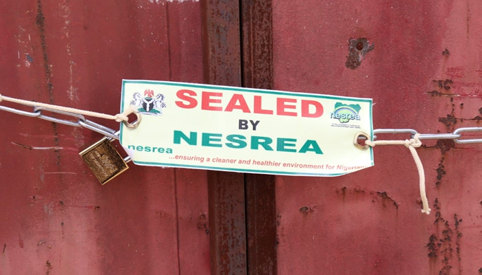 Sealed by NESREA